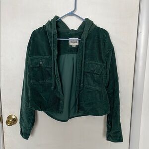 American Eagle Outfitters Forest Corduroy Jacket